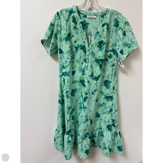 Dress Casual Midi By Isaac Mizrahi Live Qvc In Green, Size: L