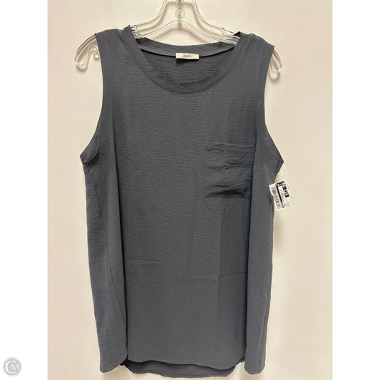 Tunic Sleeveless By Jodifl In Grey, Size: S