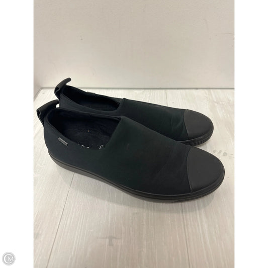 Shoes Flats By Ecco In Black, Size: 11