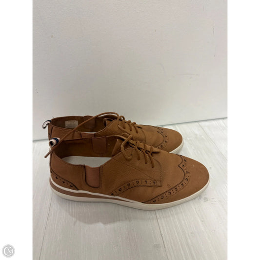 Shoes Flats By Clothes Mentor In Brown, Size: 9