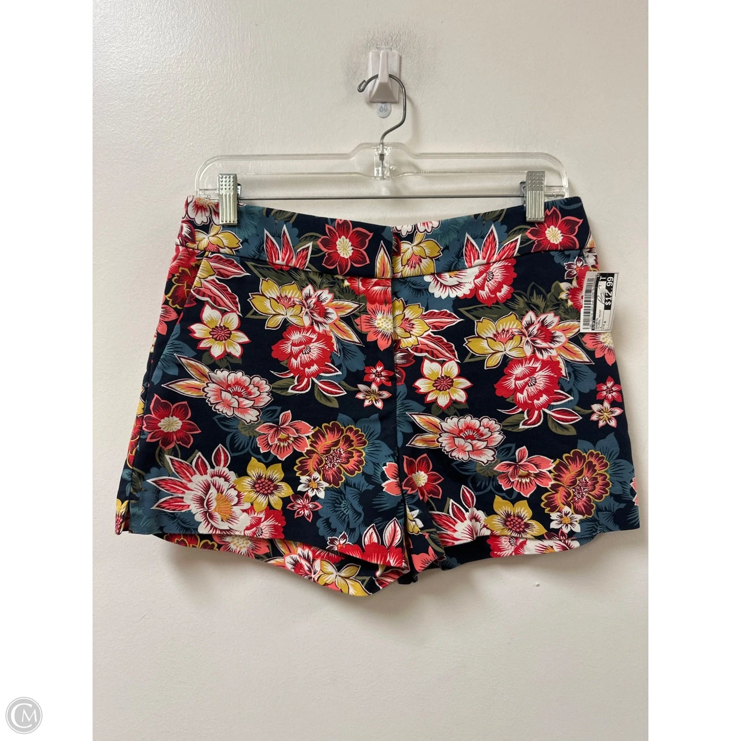 Shorts By Loft In Floral Print, Size: 4
