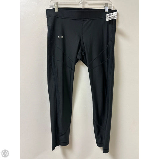 Athletic Leggings By Under Armour In Black, Size: Xl