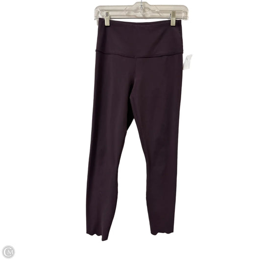 Athletic Leggings By 90 Degrees By Reflex In Purple, Size: S