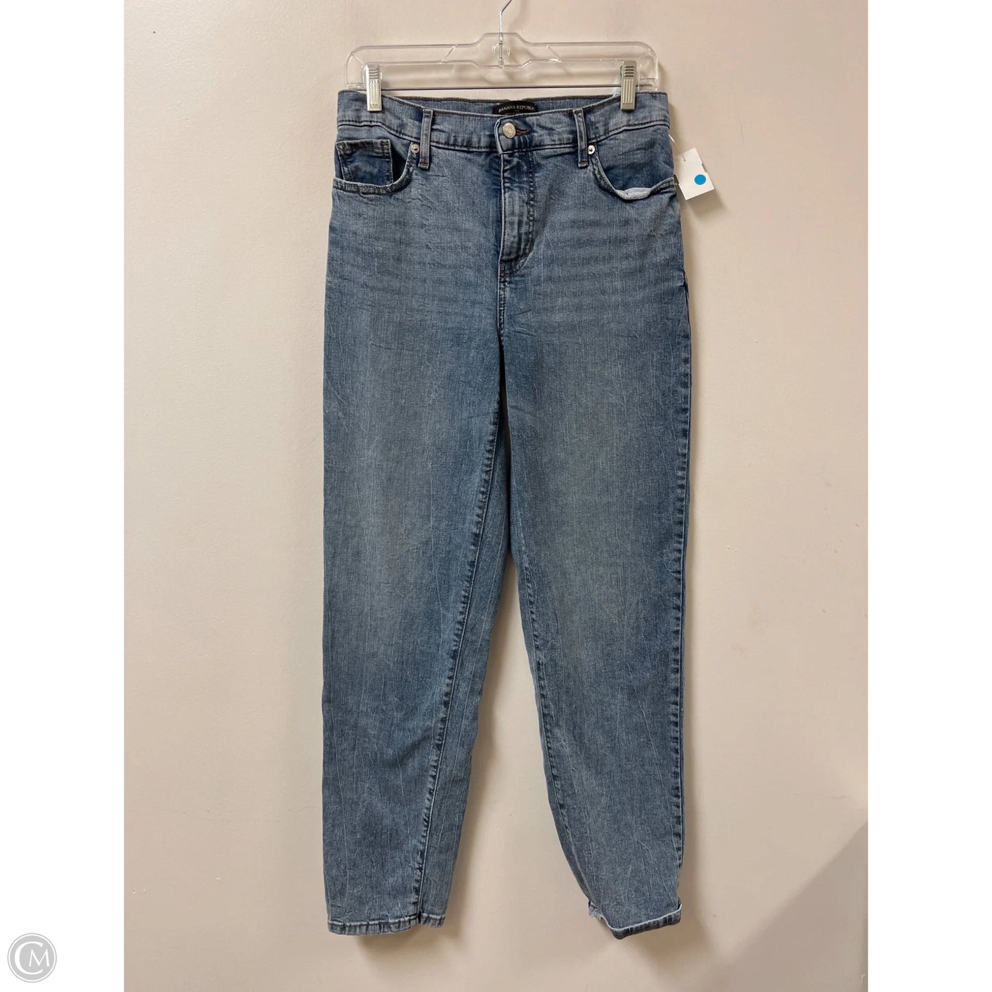 Jeans Skinny By Banana Republic In Blue Denim, Size: 2