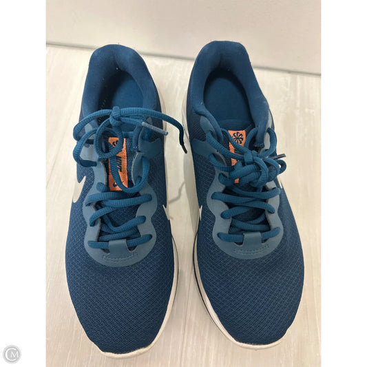 Shoes Athletic By Nike In Blue, Size: 9