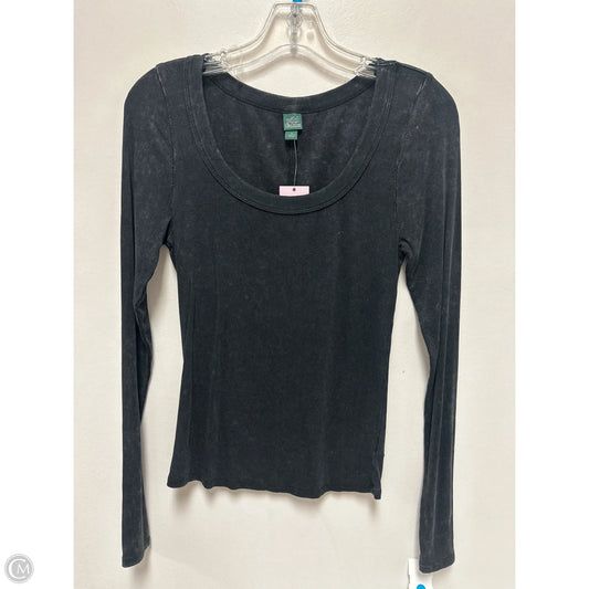 Top Long Sleeve By Wild Fable In Black, Size: M