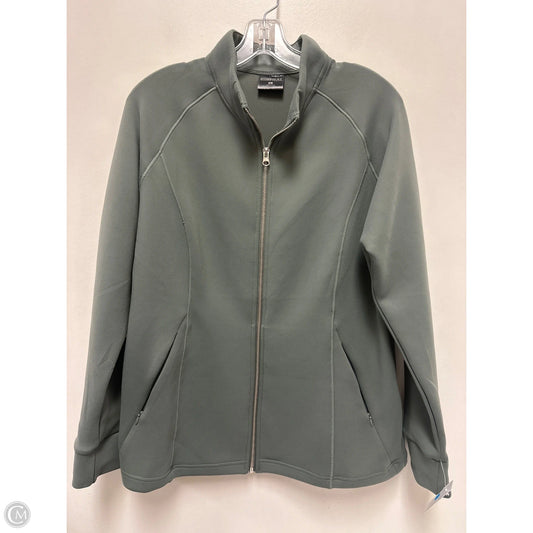 Athletic Jacket By 32 Degrees In Green, Size: L