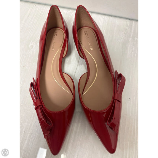 Shoes Flats By Cole-haan In Red, Size: 7.5