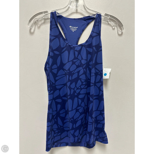 Athletic Tank Top By Champion In Purple, Size: M