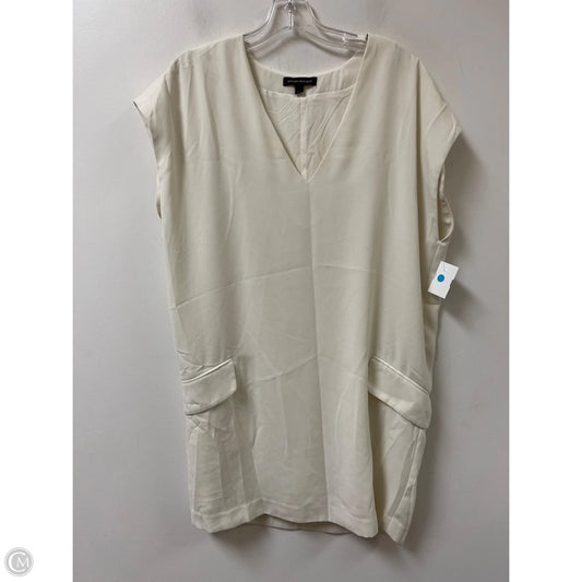 Dress Casual Midi By Banana Republic In Cream, Size: S