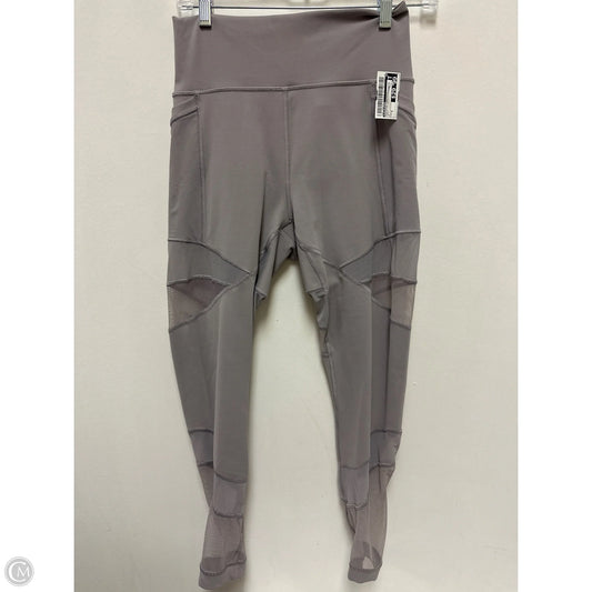Athletic Leggings By Lululemon In Grey, Size: 8