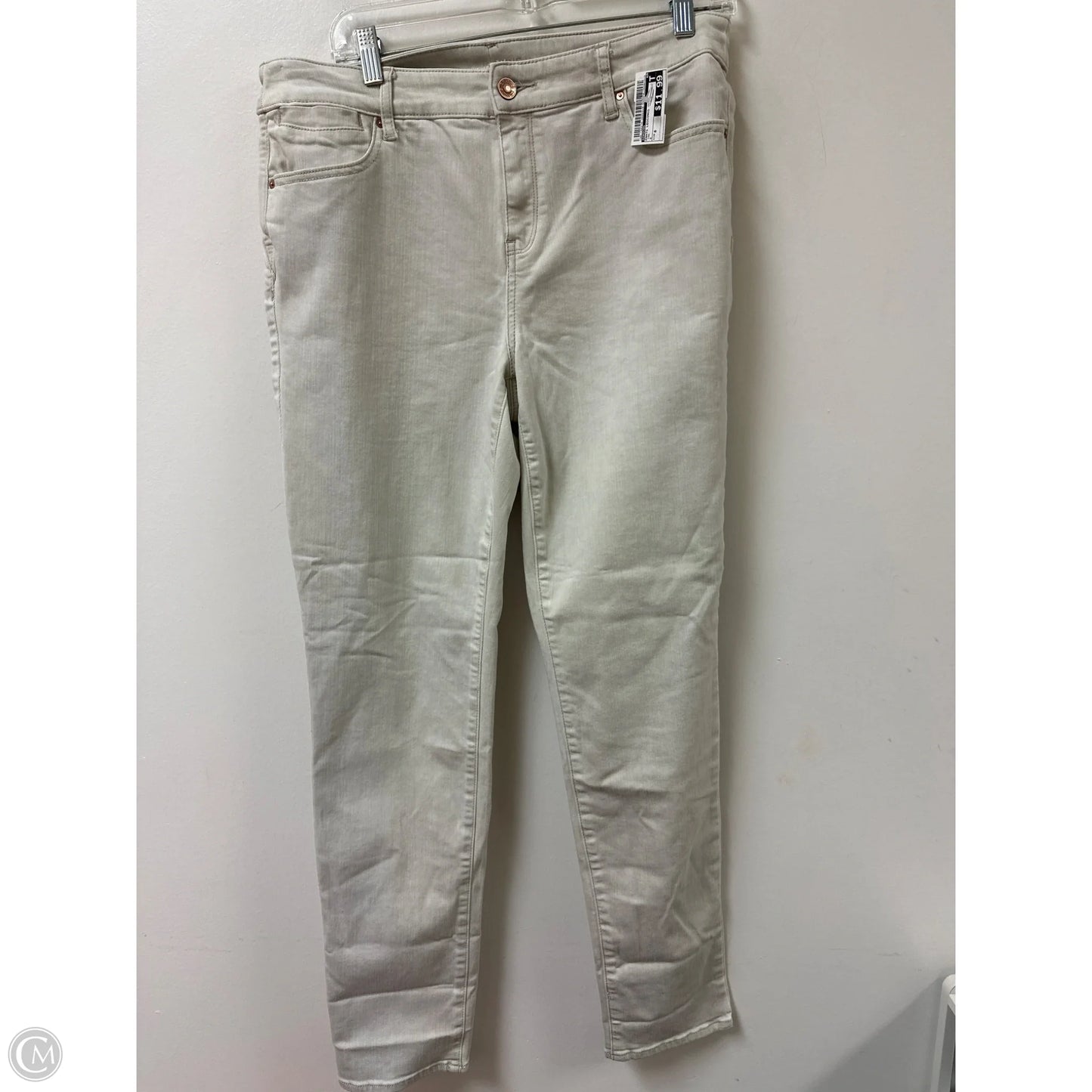 Pants Leggings By Chicos In Tan, Size: 8