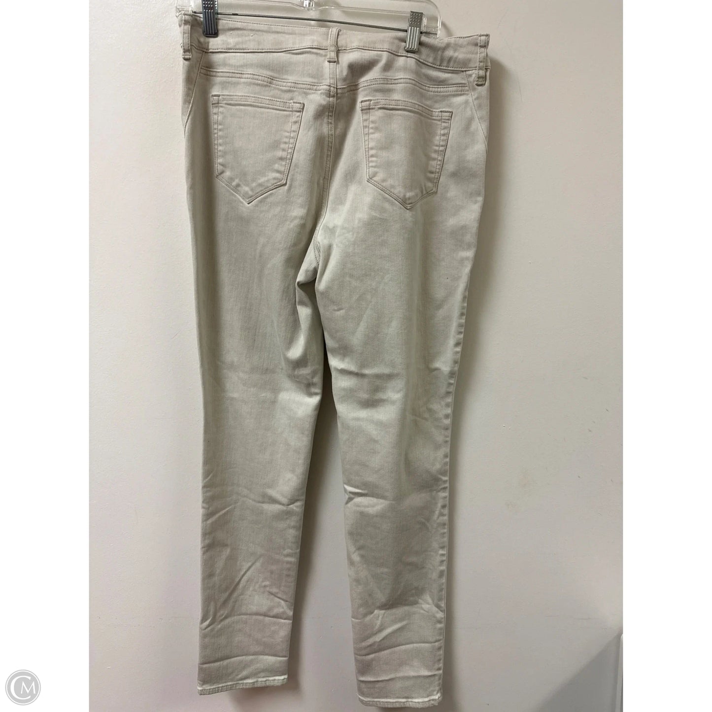 Pants Leggings By Chicos In Tan, Size: 8
