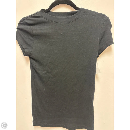 Top Short Sleeve By A New Day In Black, Size: Xs
