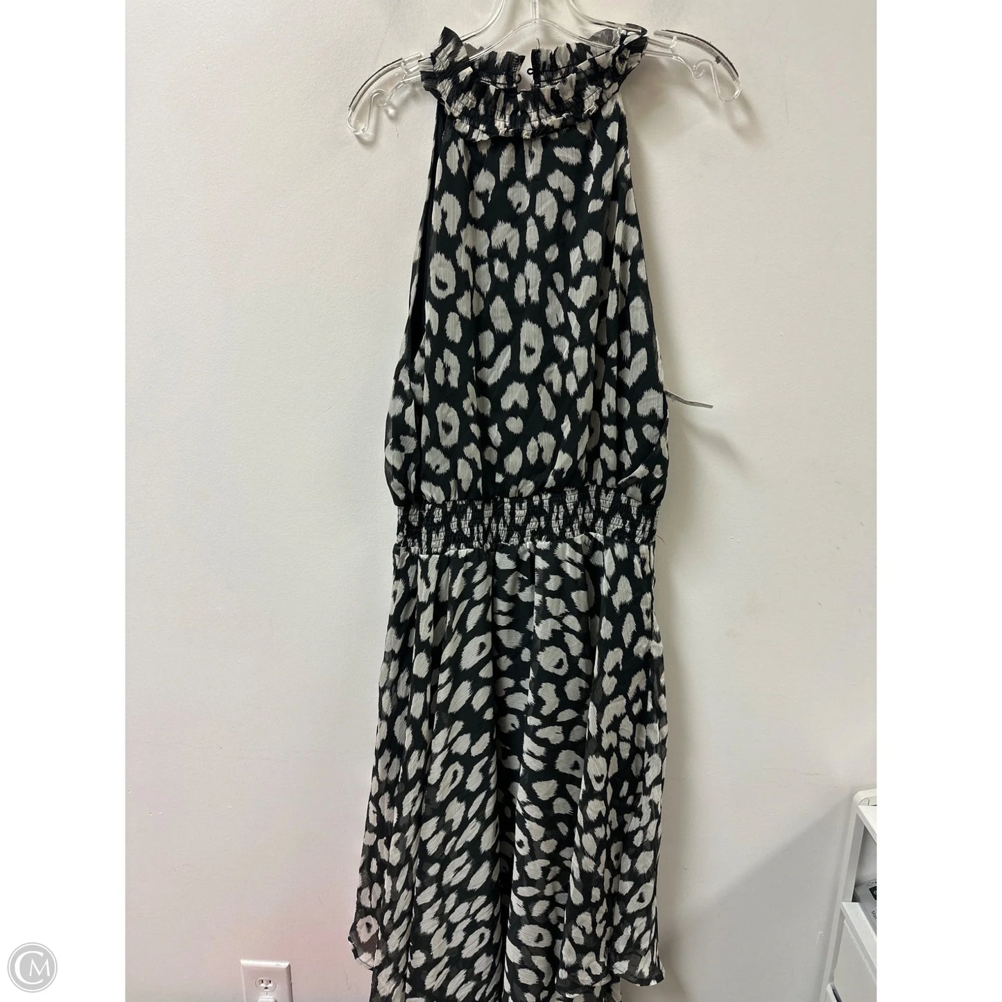 Dress Casual Maxi By Tcec In Black & White, Size: L