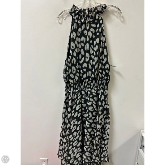 Dress Casual Maxi By Tcec In Black & White, Size: L