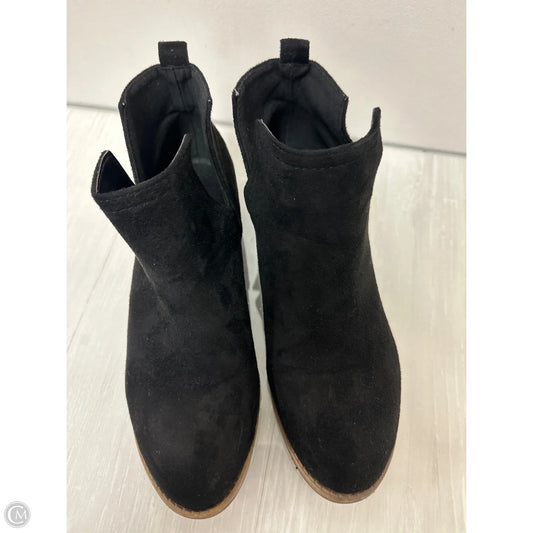 Boots Ankle Heels By Journee In Black, Size: 9