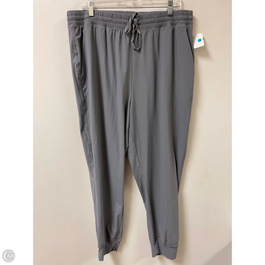 Athletic Pants By Old Navy In Grey, Size: Xl