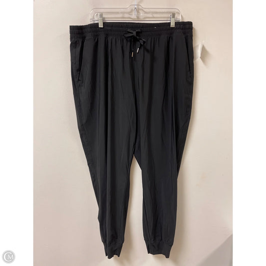 Athletic Pants By Old Navy In Black, Size: Xl