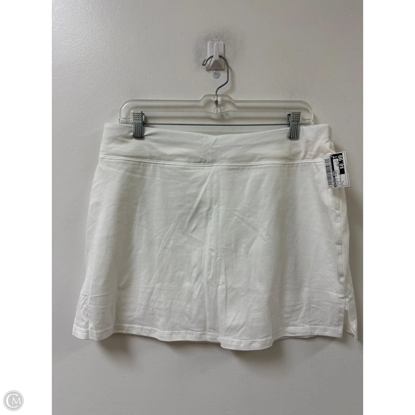 Athletic Skirt By Athletic Works In White, Size: L