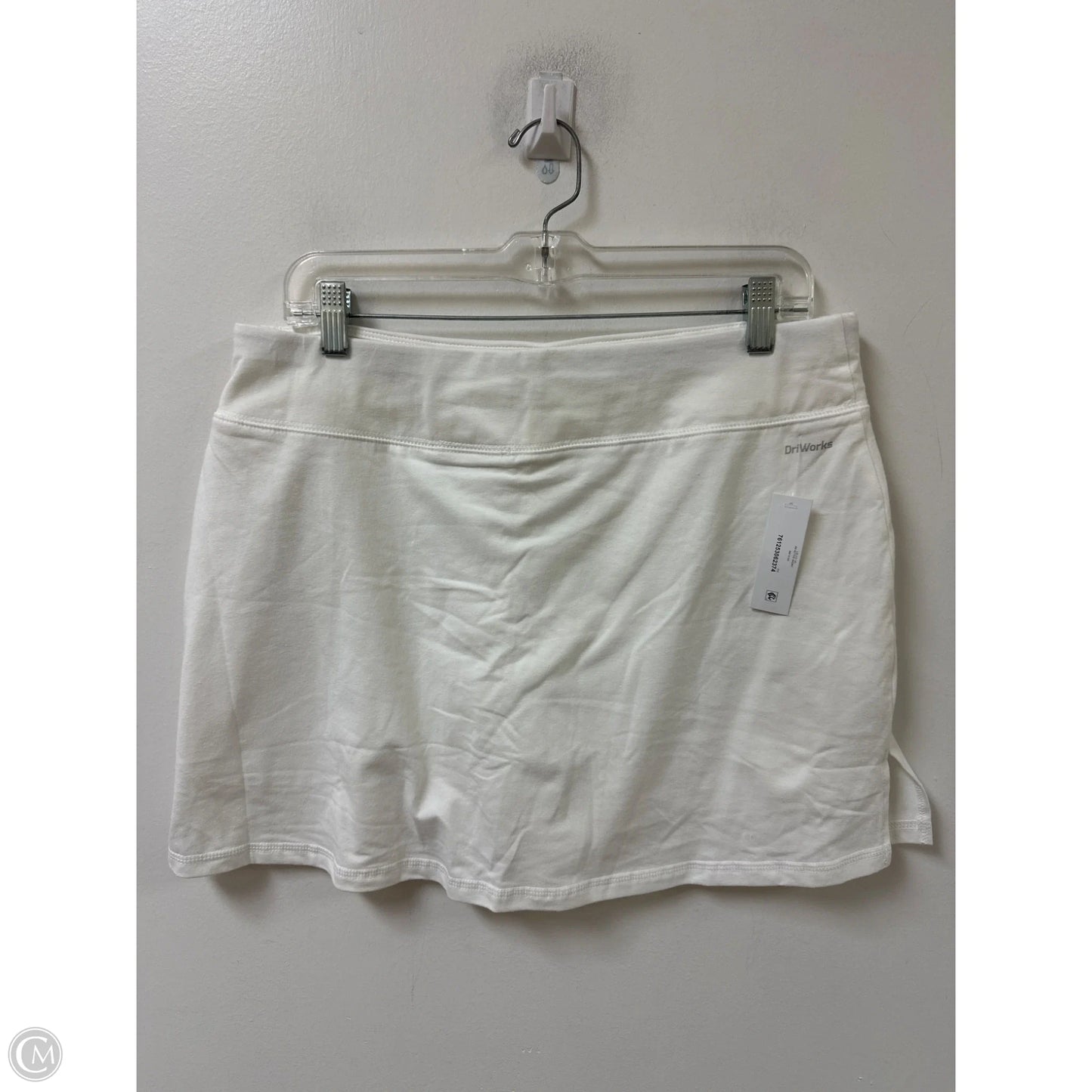Athletic Skirt By Athletic Works In White, Size: L