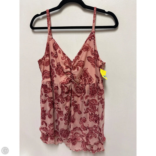 Top Sleeveless By Torrid In Pink, Size: 2x