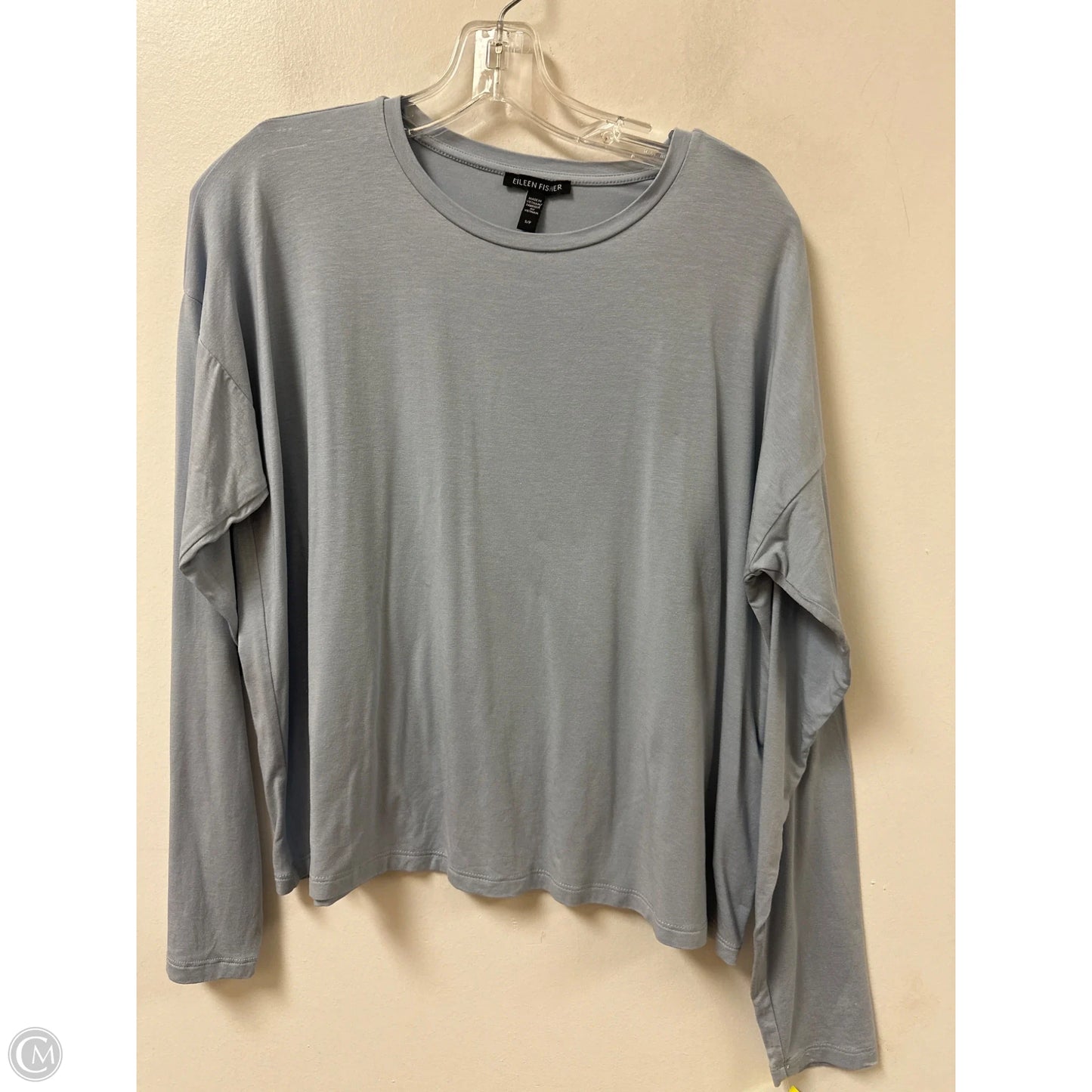 Top Long Sleeve By Eileen Fisher In Blue, Size: S