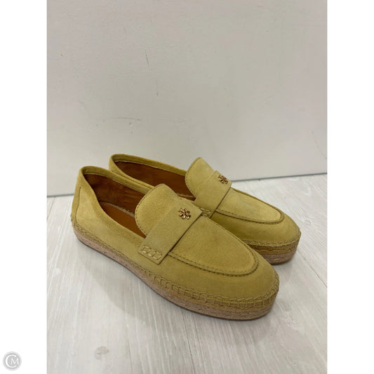 Shoes Designer By Tory Burch In Yellow, Size: 10