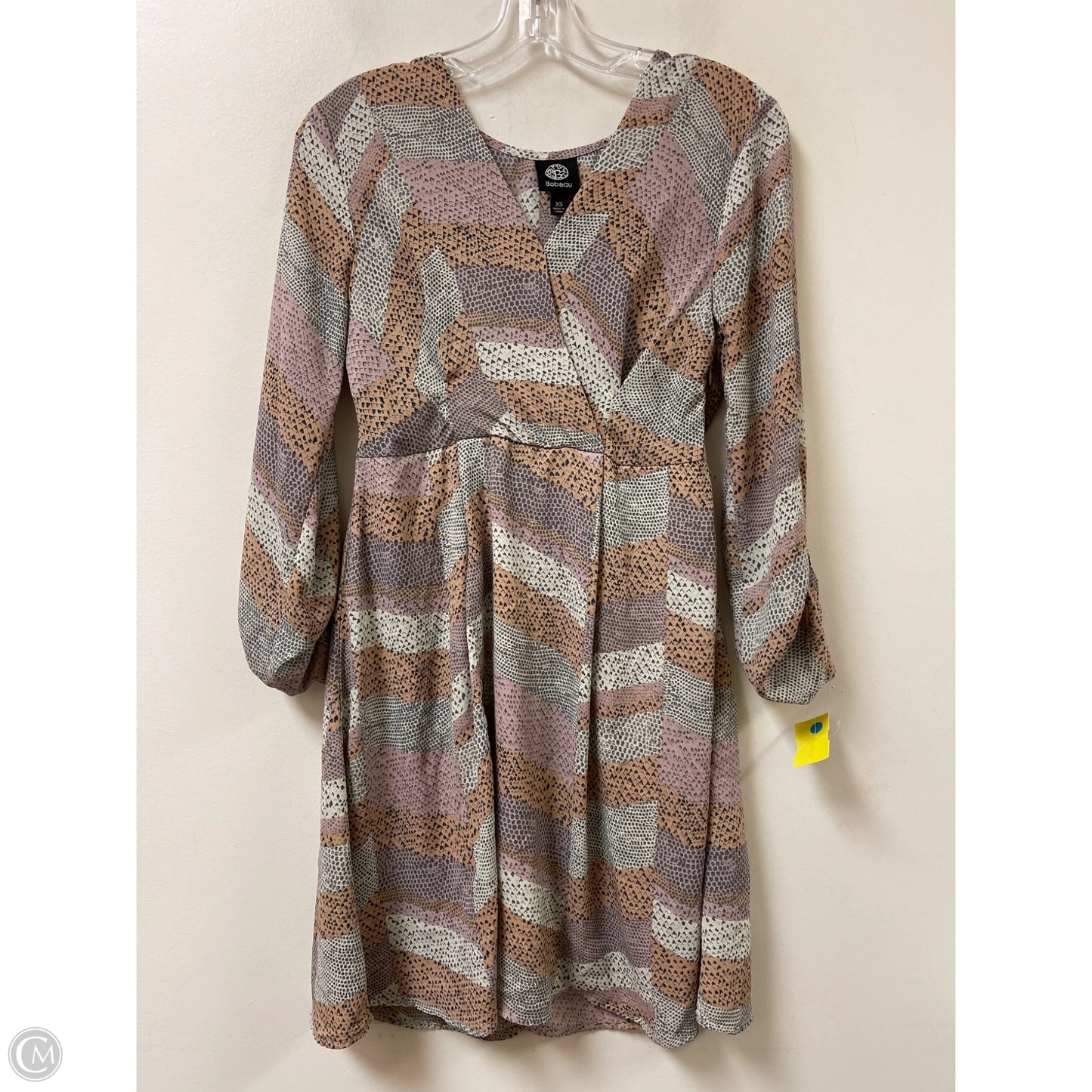 Dress Casual Midi By Bobeau In Purple, Size: Xs