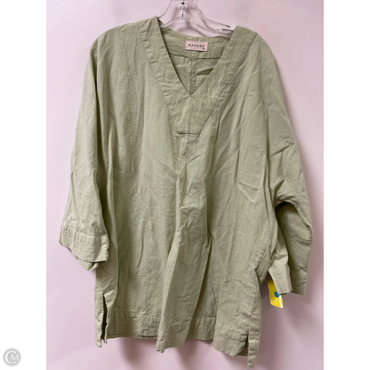 Top Long Sleeve By Clothes Mentor In Green, Size: M