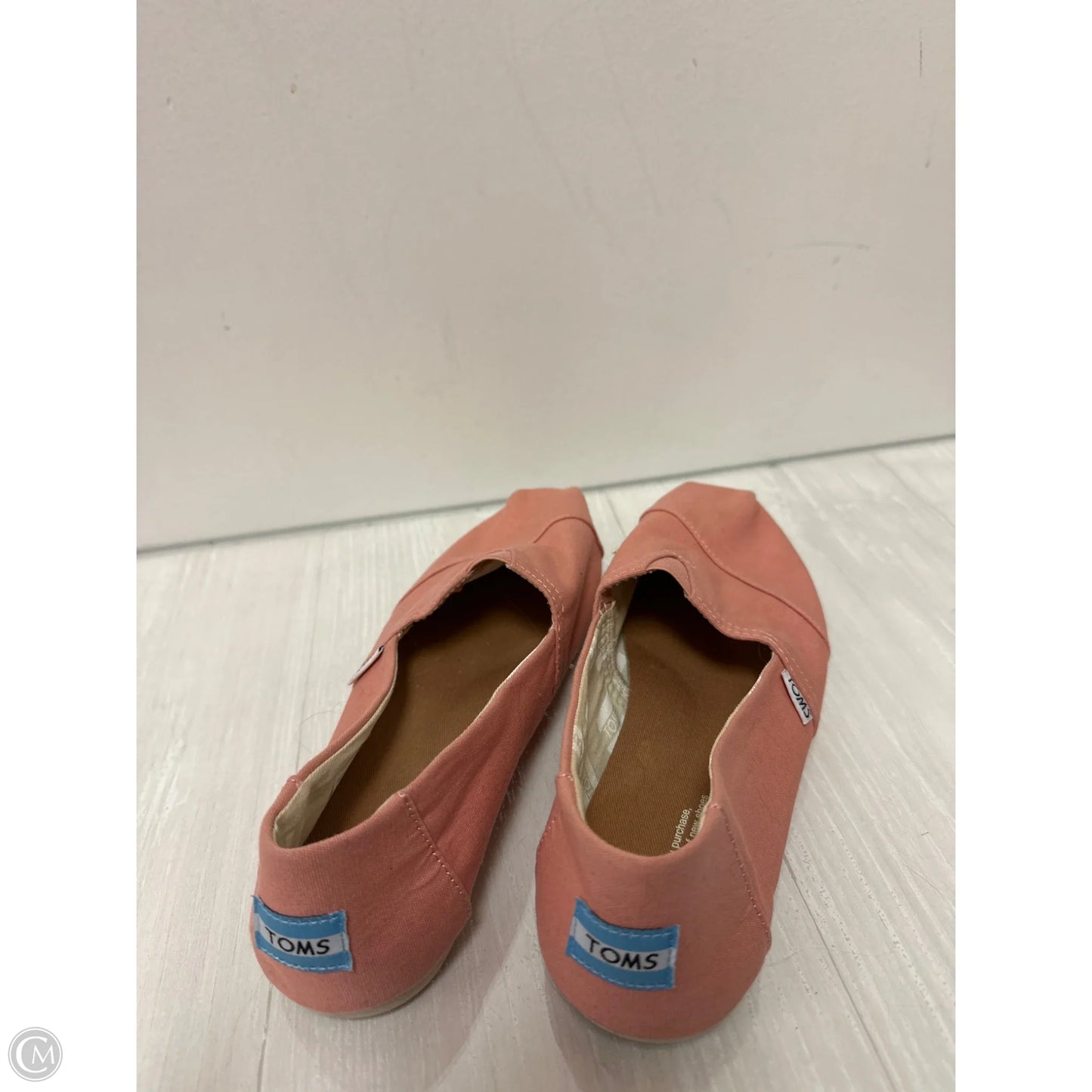 Shoes Flats By Toms In Pink, Size: 9