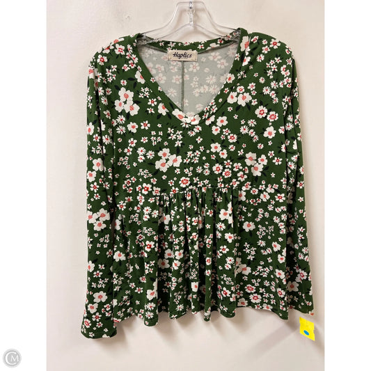 Top Short Sleeve By Dear Scarlett In Multi-colored, Size: S