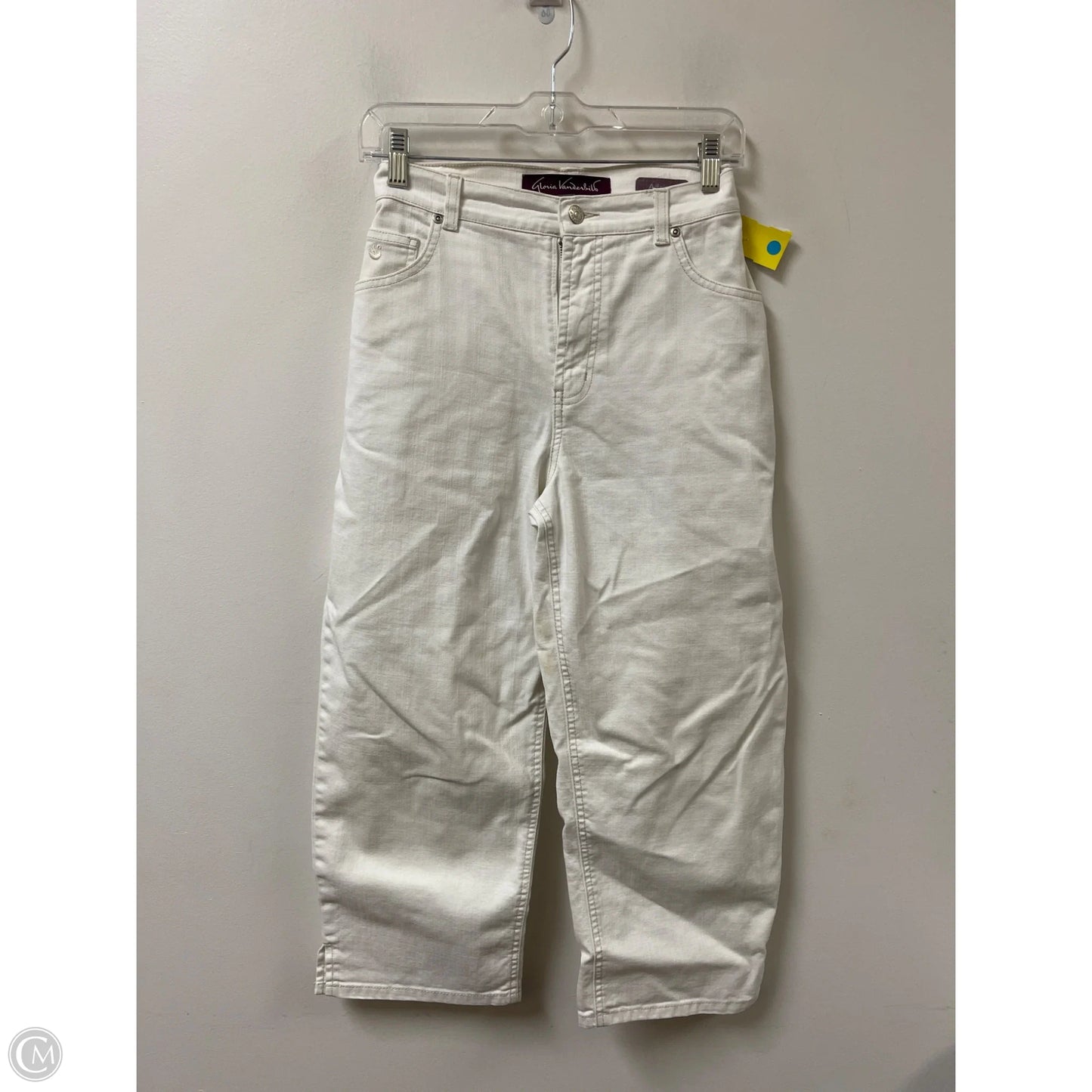 Pants Cropped By Gloria Vanderbilt In White, Size: 10
