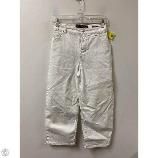 Pants Cropped By Gloria Vanderbilt In White, Size: 10