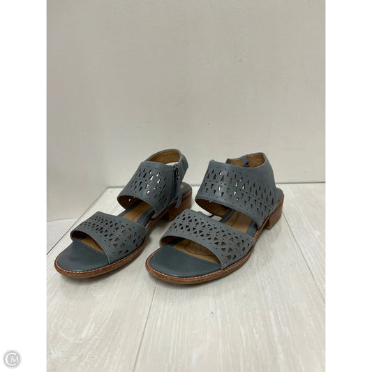 Shoes Flats By Sofft In Blue, Size: 8