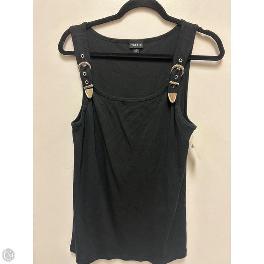 Top Sleeveless By Torrid In Black, Size: 2x