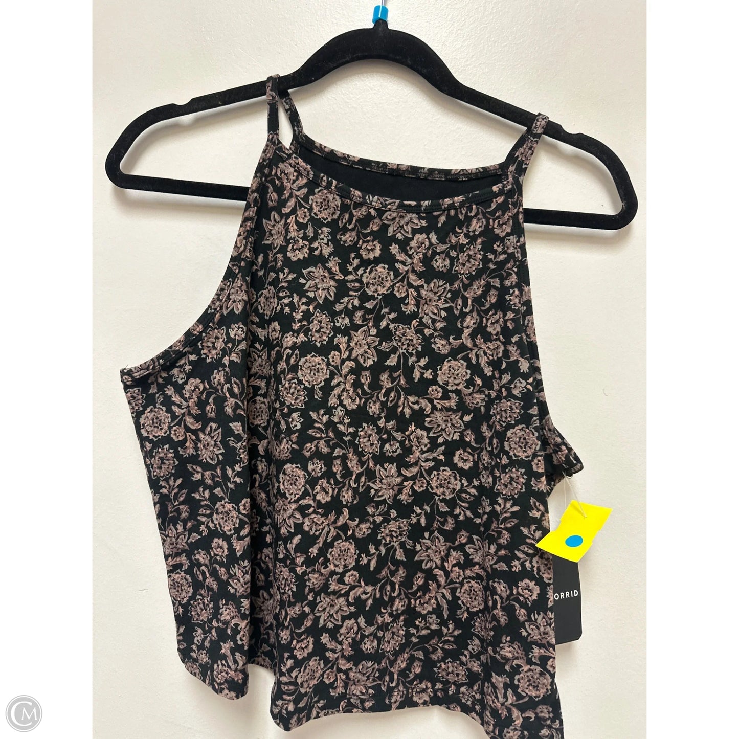 Top Sleeveless By Torrid In Black & Brown, Size: 2x