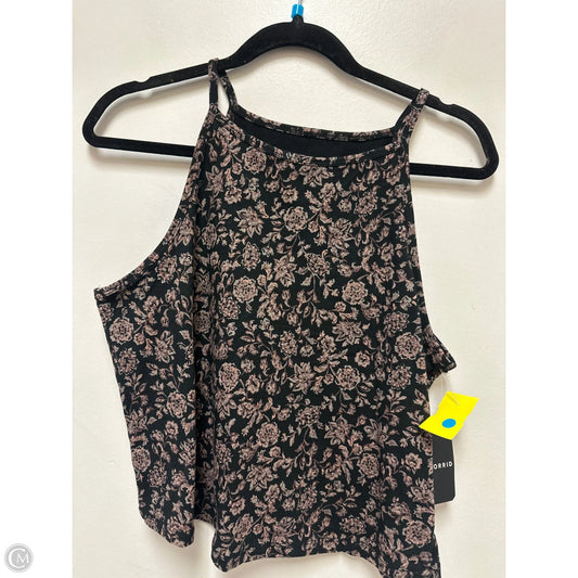 Top Sleeveless By Torrid In Black & Brown, Size: 2x