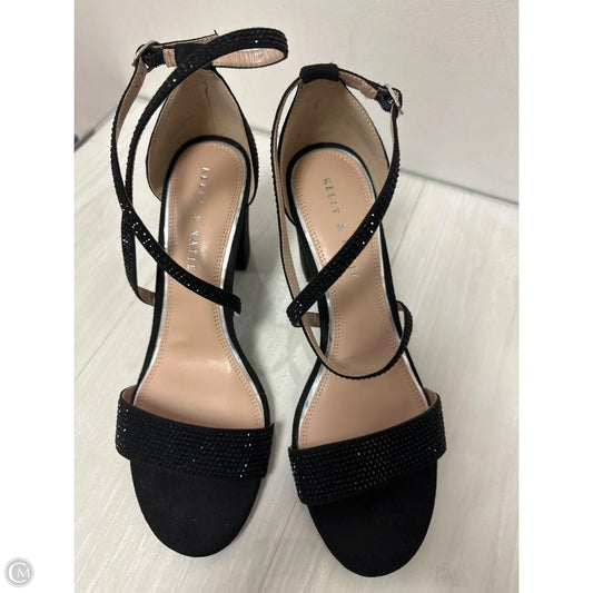 Shoes Heels Block By Kelly And Katie In Black, Size: 9.5