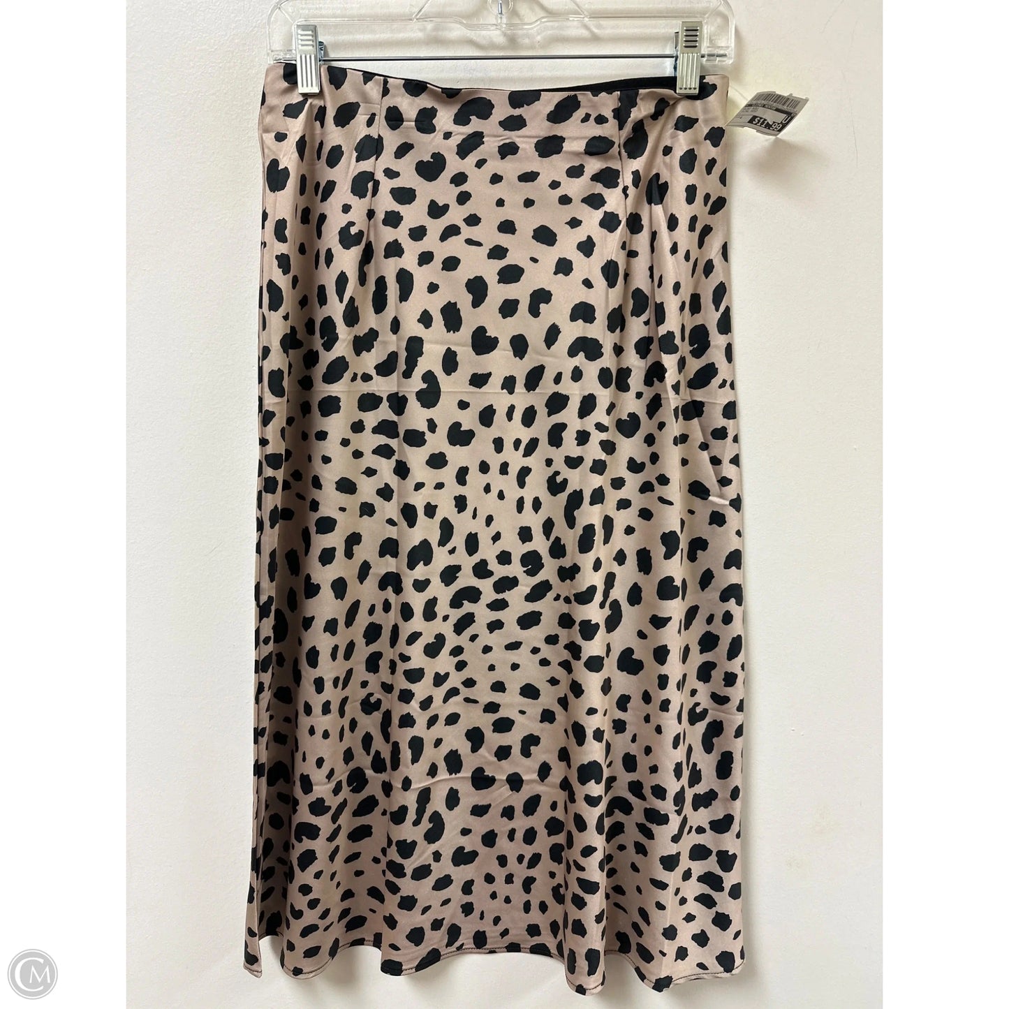 Skirt Midi By Clothes Mentor In Animal Print, Size: 4