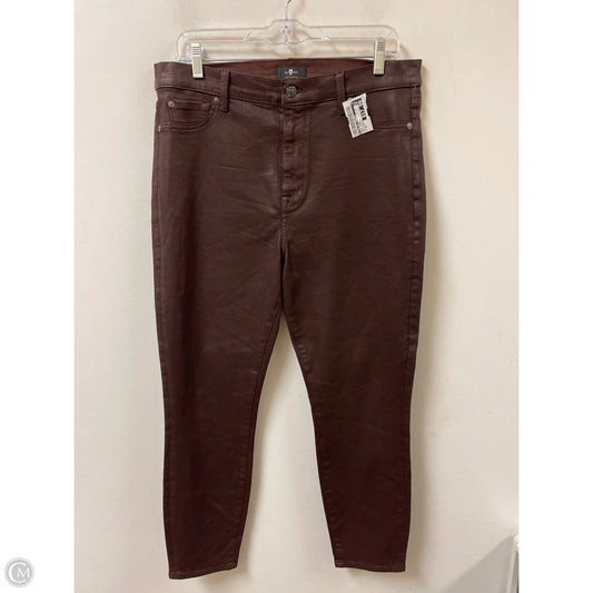 Pants Other By 7 For All Mankind In Brown, Size: 10