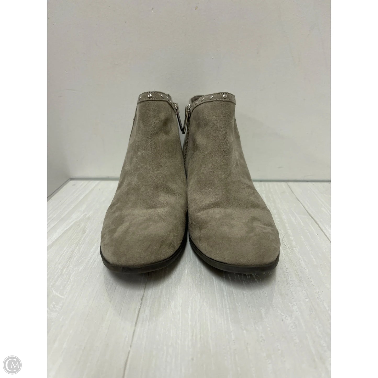 Boots Ankle Heels By Circus By Sam Edelman In Grey, Size: 6.5