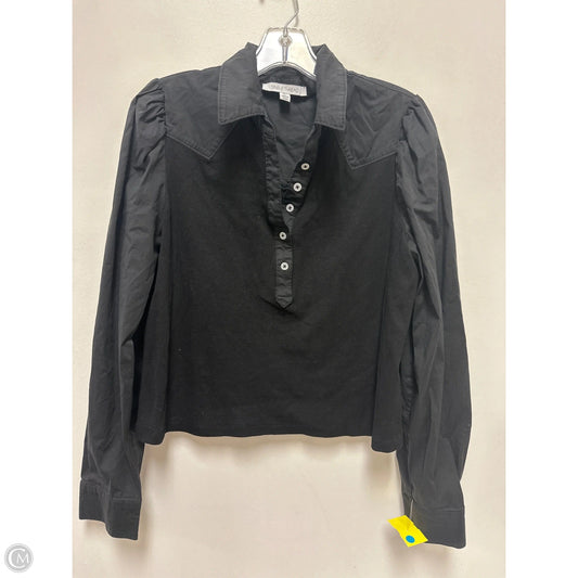 Blouse Long Sleeve By Clothes Mentor In Black, Size: Xl