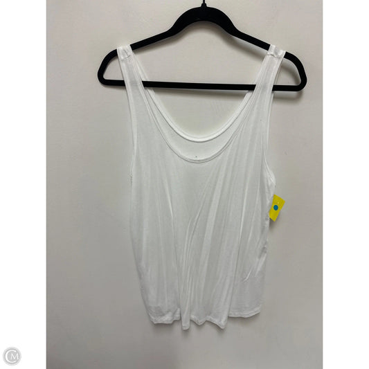 Top Sleeveless By A New Day In White, Size: M