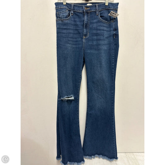 Jeans Boot Cut By Sneak Peek In Blue Denim, Size: 12