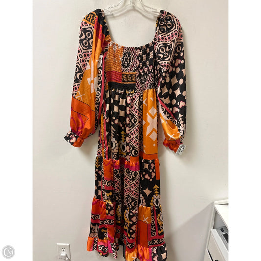 Dress Casual Maxi By Sunday Up In Multi-colored, Size: L