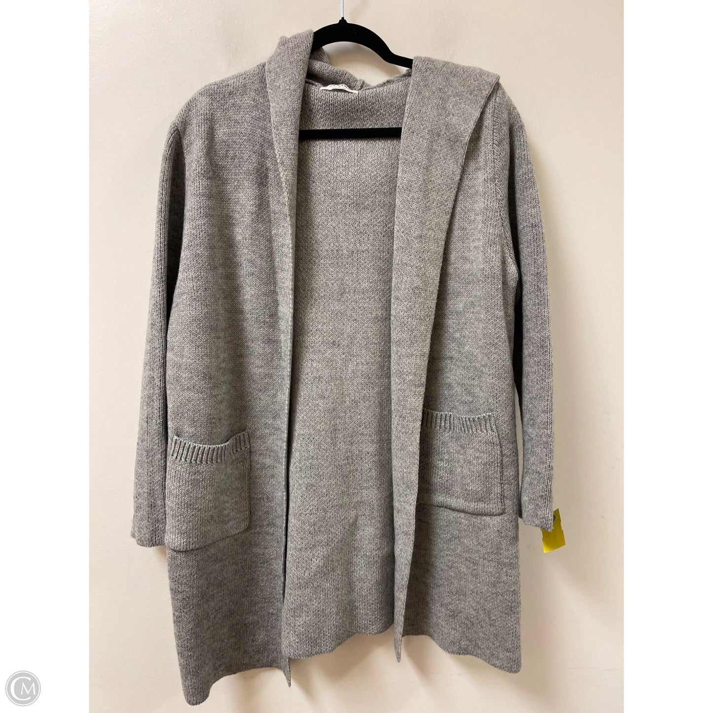Cardigan By Zenana In Grey, Size: S
