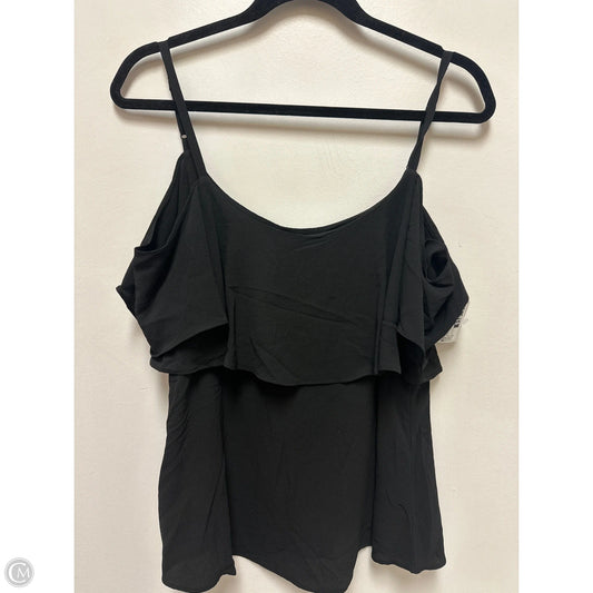Top Sleeveless By Bobeau In Black, Size: M