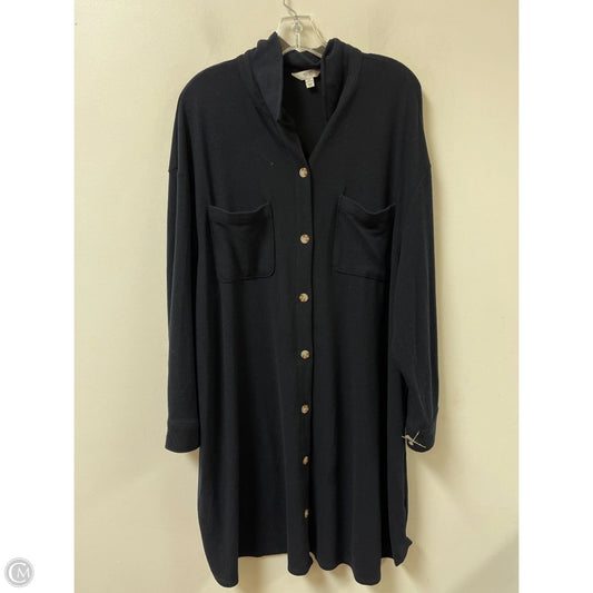 Dress Casual Midi By Terra & Sky In Navy, Size: 2x