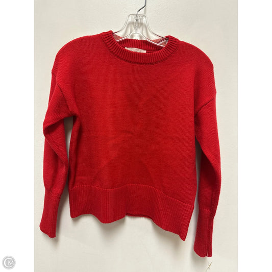 Sweater By Philosophy In Red, Size: S
